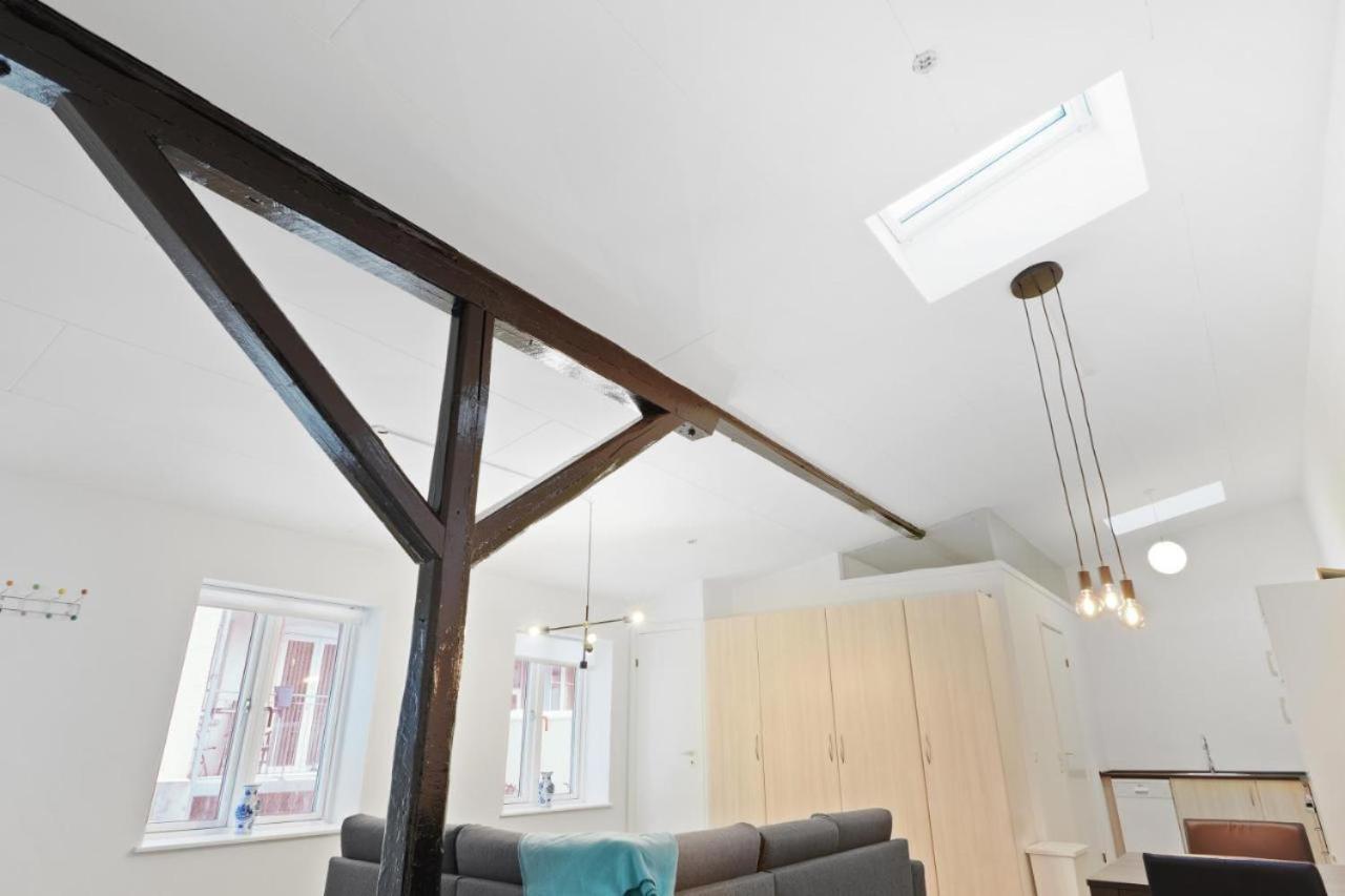 Charming - Luxurious 1 Bedroom Apartment In The Heart Of Aalborg Dış mekan fotoğraf